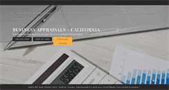 Desktop Screenshot of businessappraisalsca.com