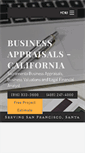 Mobile Screenshot of businessappraisalsca.com